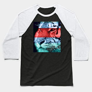 Tiger Portrait Baseball T-Shirt